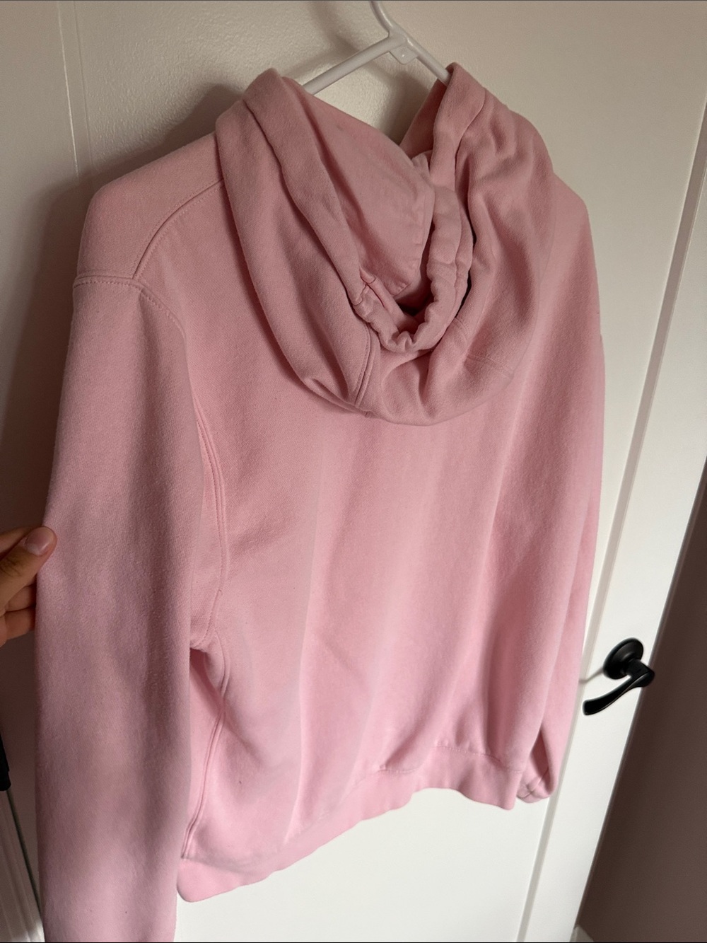 Women or Men’s Nike Pink Hooded Pullover Sweatshirt - Picture 5 of 5